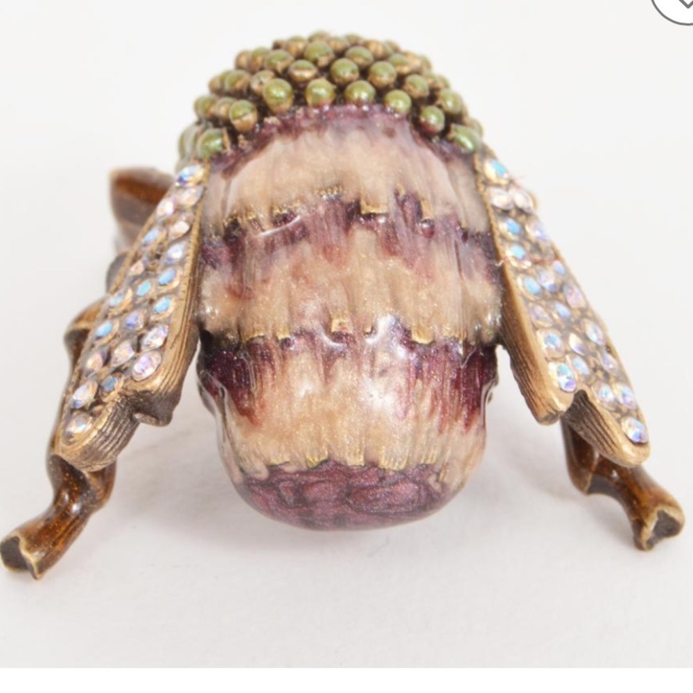 JAY STRONGWATER GORGEOUS BUMBLE BEE PURPLE/GREEN FIGURINE SWAROVSKI NEW BOX
5038 - Picture 7 of 8